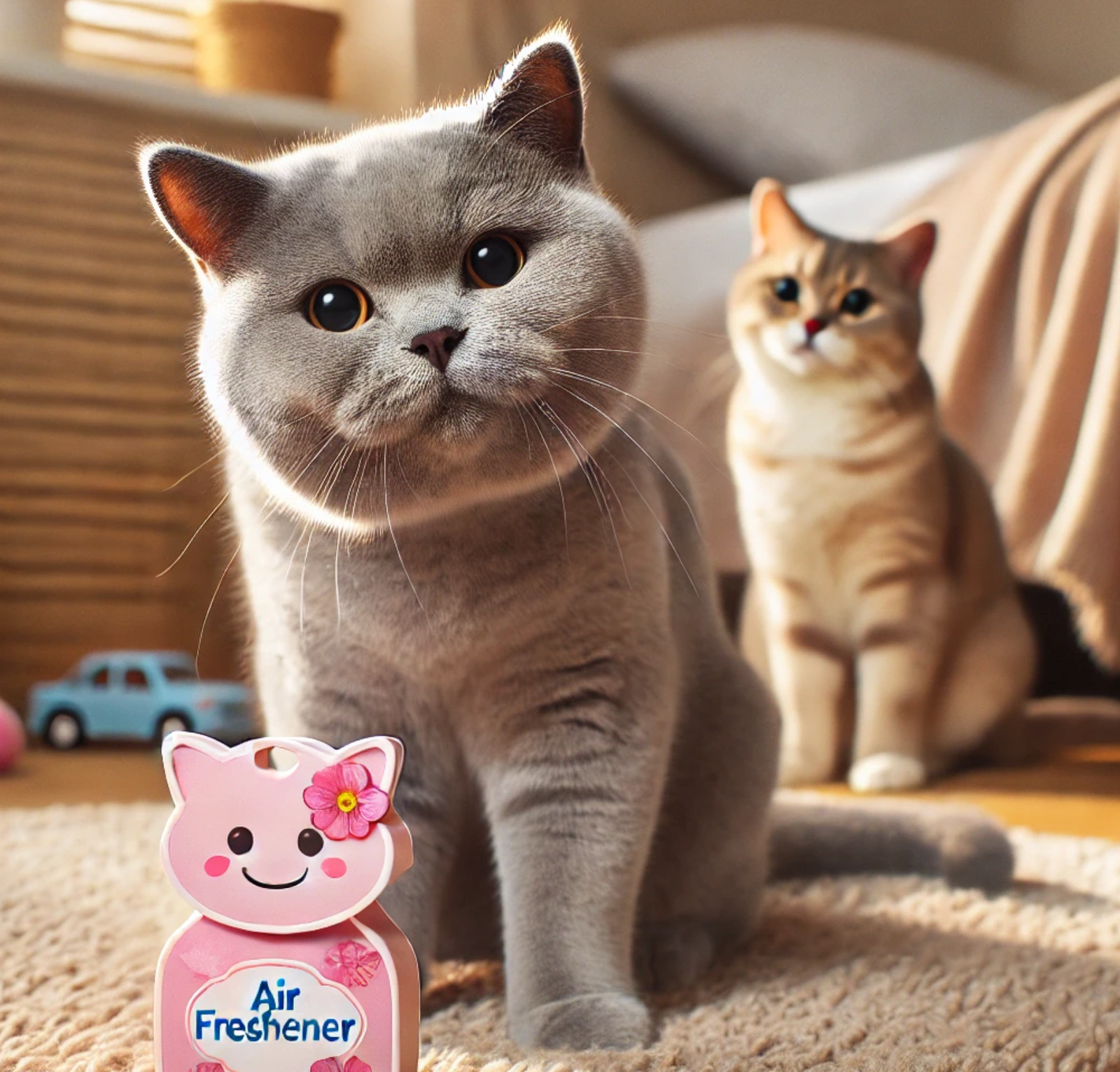 Katze pupst