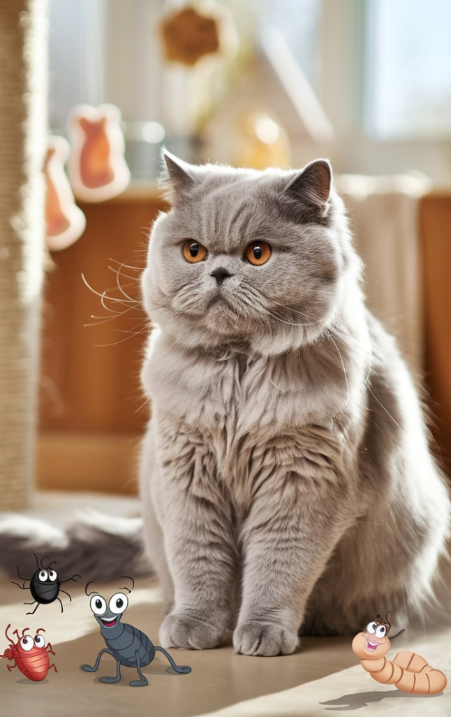 Parasiten bei Katzen