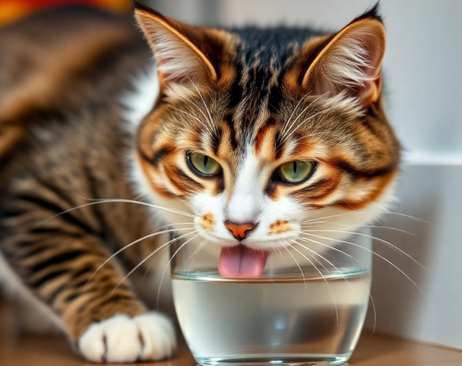 Trinkverhalten von Katzen